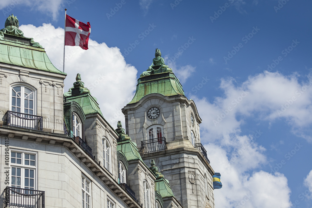 Εκτύπωση καμβά OSLO - JULY 15, 2014 :Historic building in the center, July 15,
