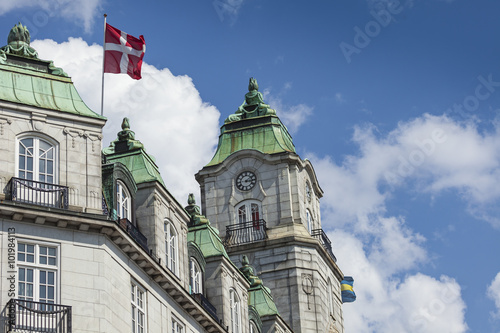 Photography OSLO - JULY 15, 2014 :Historic building in the center, July 15,