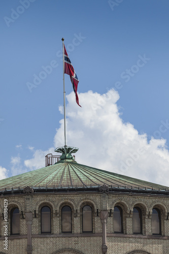 OSLO - JULY 15, 2014 :Historic building in the center, July 15,