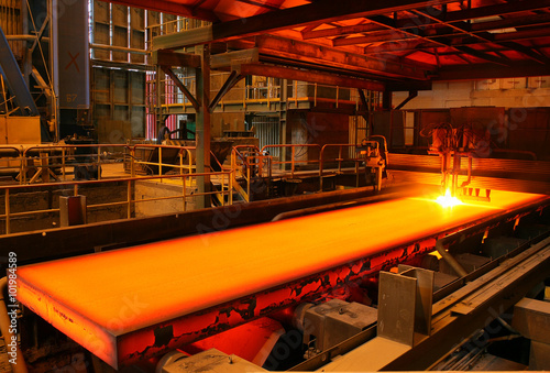 Steel-rolling mill of MMK photo