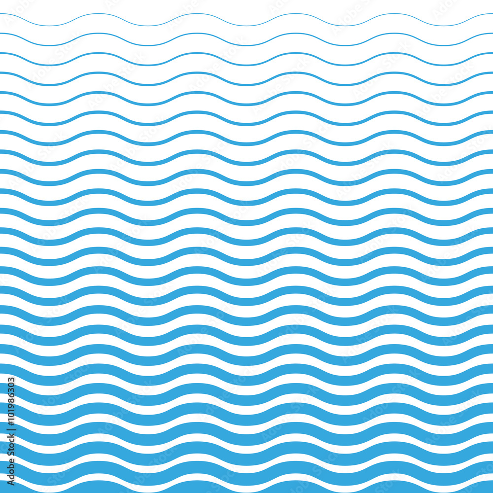 Halftone Wave Pattern. Halftone Blue Background in Vector Halftone Wave Pattern. Halftone Blue Background in Vector
