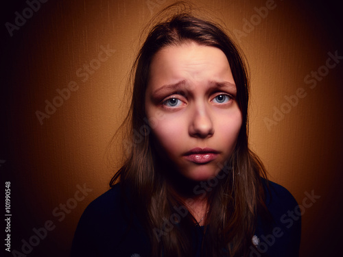 Conceptual image of child abuse