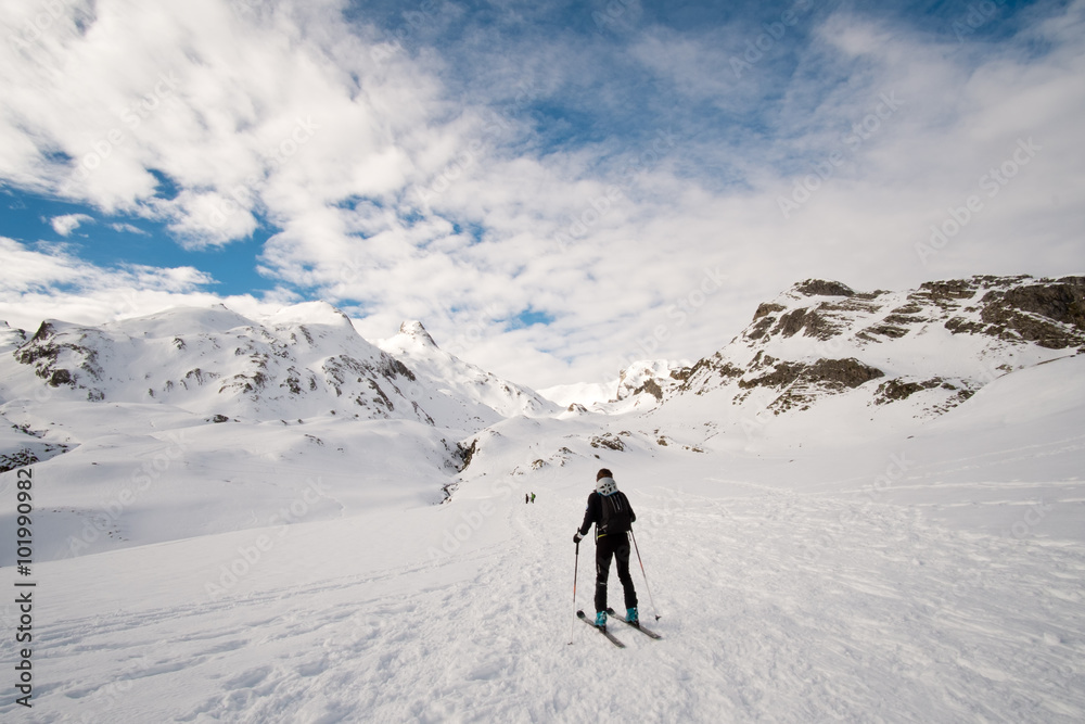 mountaineering ski