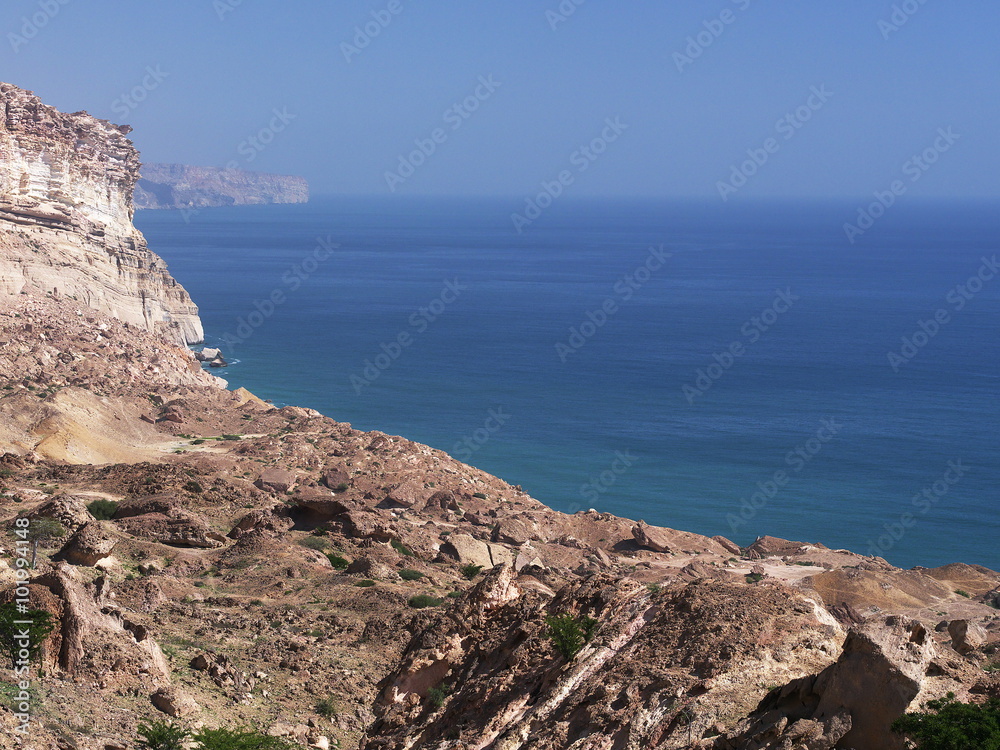 Omani coast near Wadi Snaiq