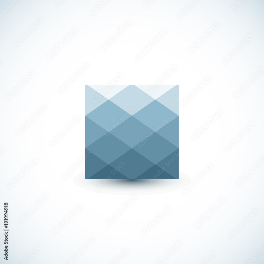 Fototapeta premium Abstract geometric icon