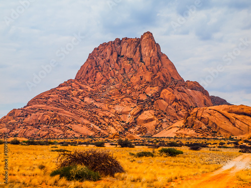 Spitskoppe mountain in Namibia
