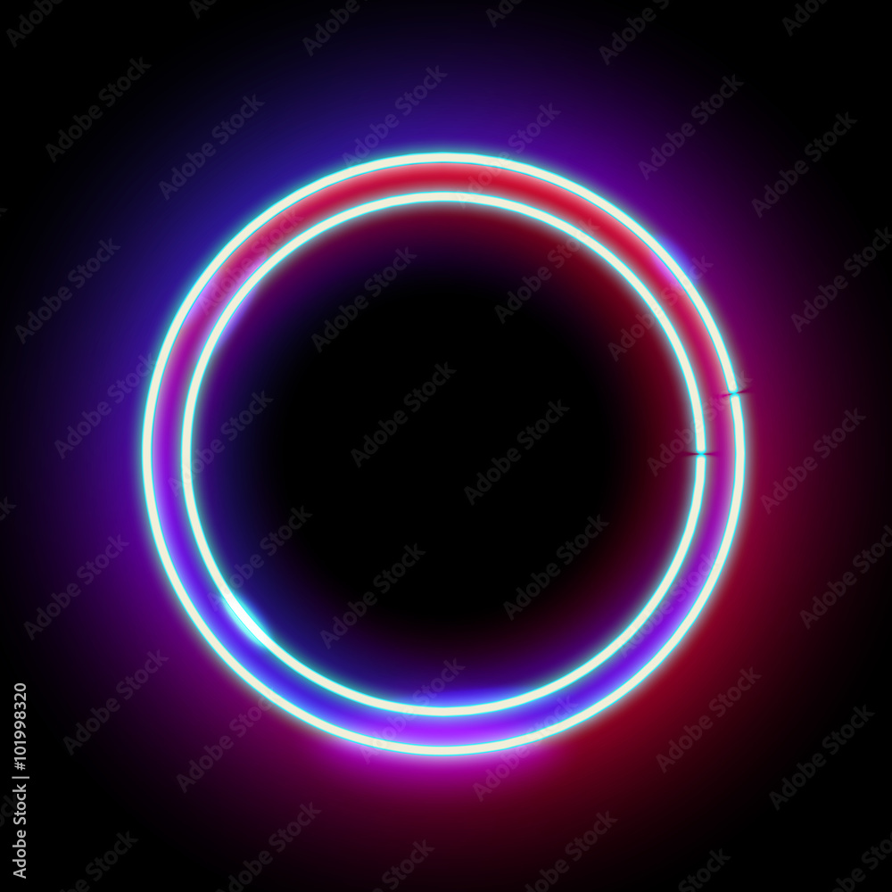 round Border with Light Effects. round Border with Light Effects.