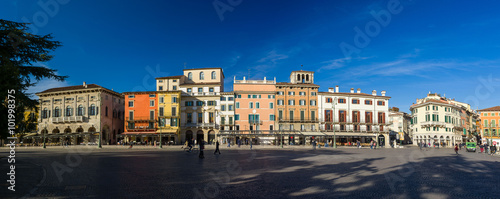 Piazza Bra in the old town of Verona