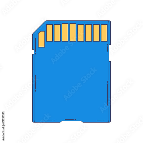 Art Flat Memory Card