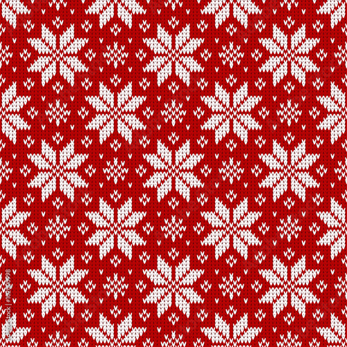 Abstract pattern with seamless knitted texture