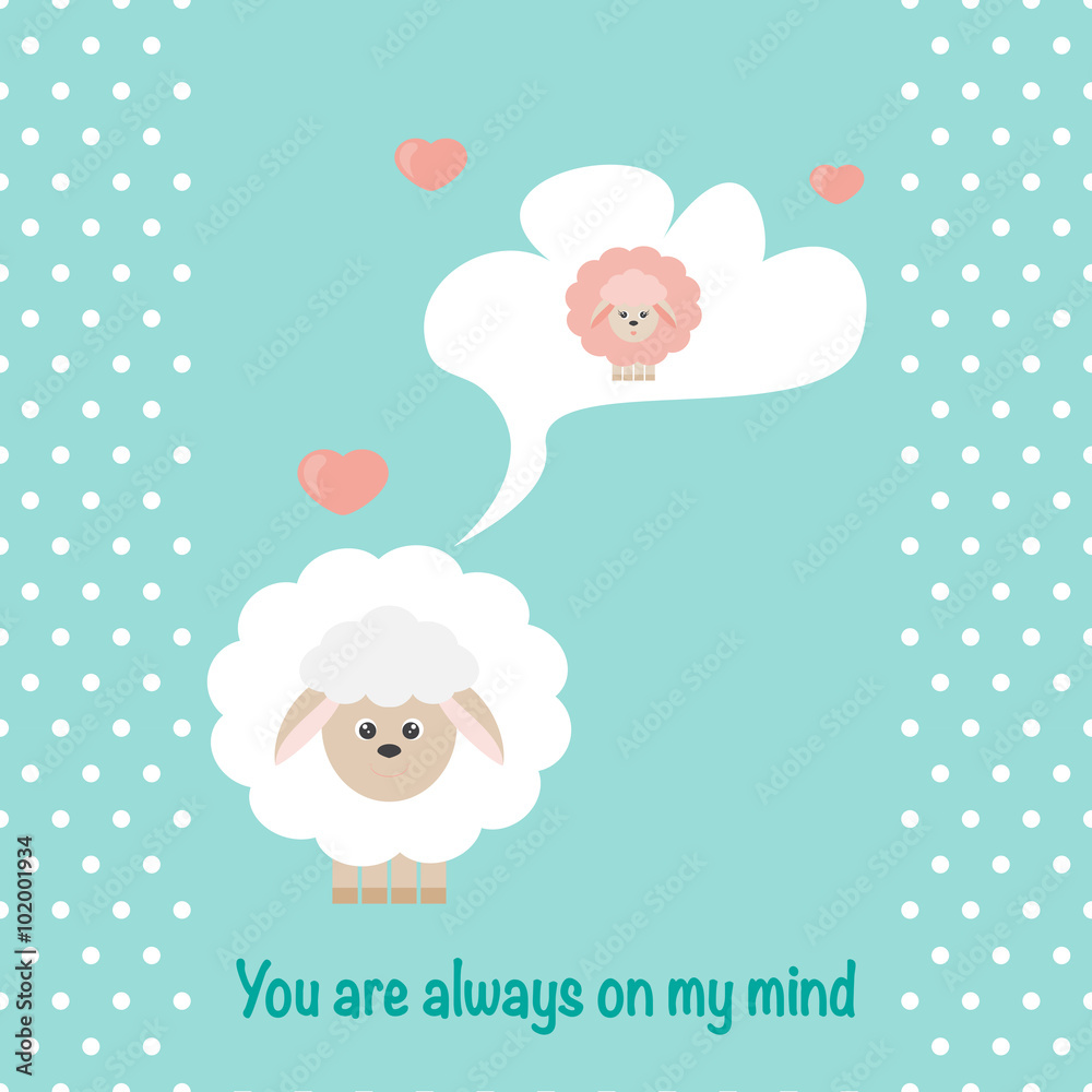 In love Sheep. In love Sheep.