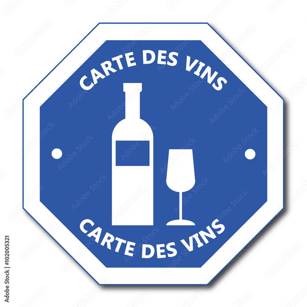 Logo carte des vins.