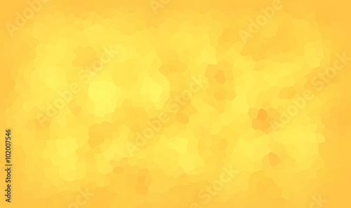 vector illustration - yellow abstract mosaic polygonal background