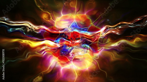 Colourful abstract background animation loop