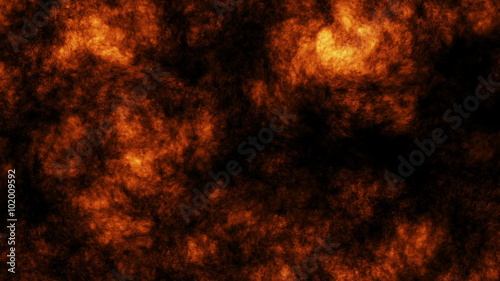 Background Animation - Künstlerbedarf - Lava mit vulkanischer Asche und Rauch