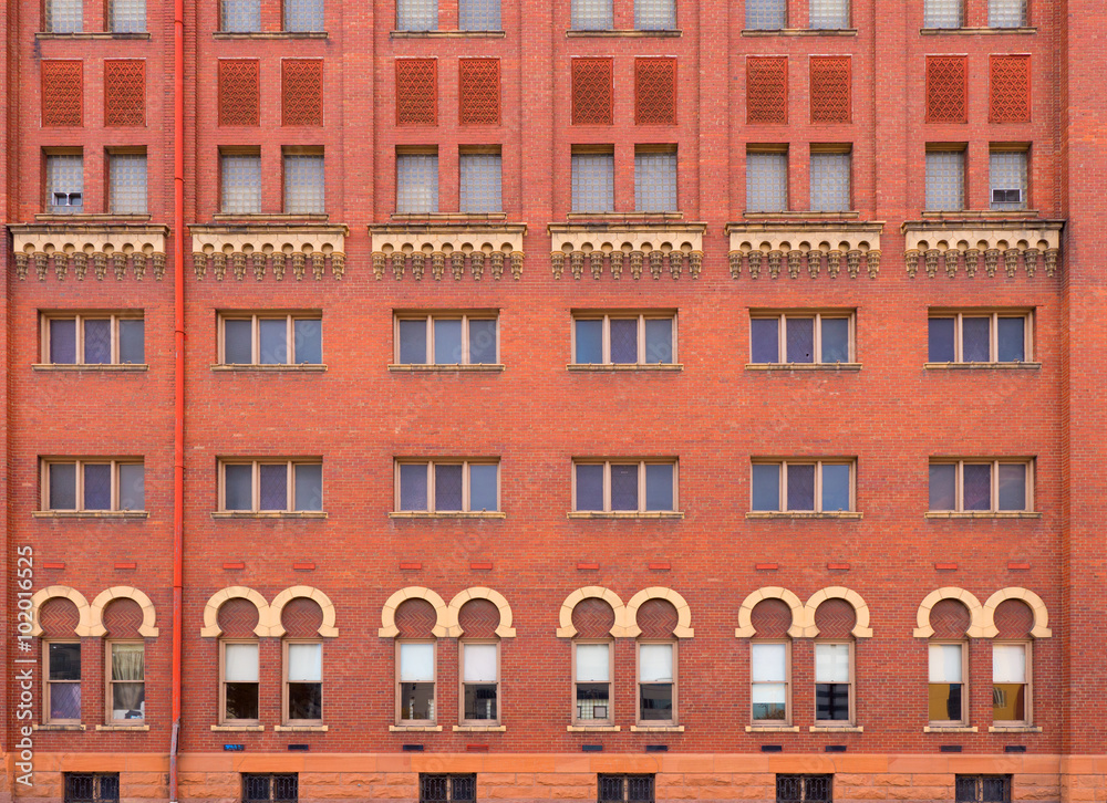 Obraz premium Brick Building Background