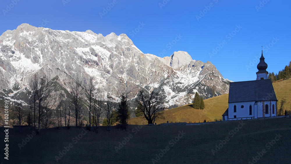 Fototapeta premium Dientner Kircherl am Bühel