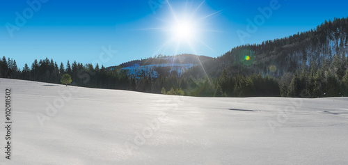 Schwarzwald Winterpanorama links