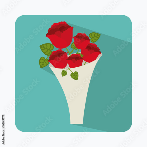 bouquet of roses design 