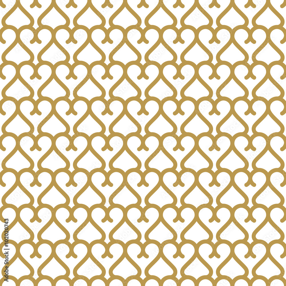 Seamless background in Arabic style Seamless background in Arabic style