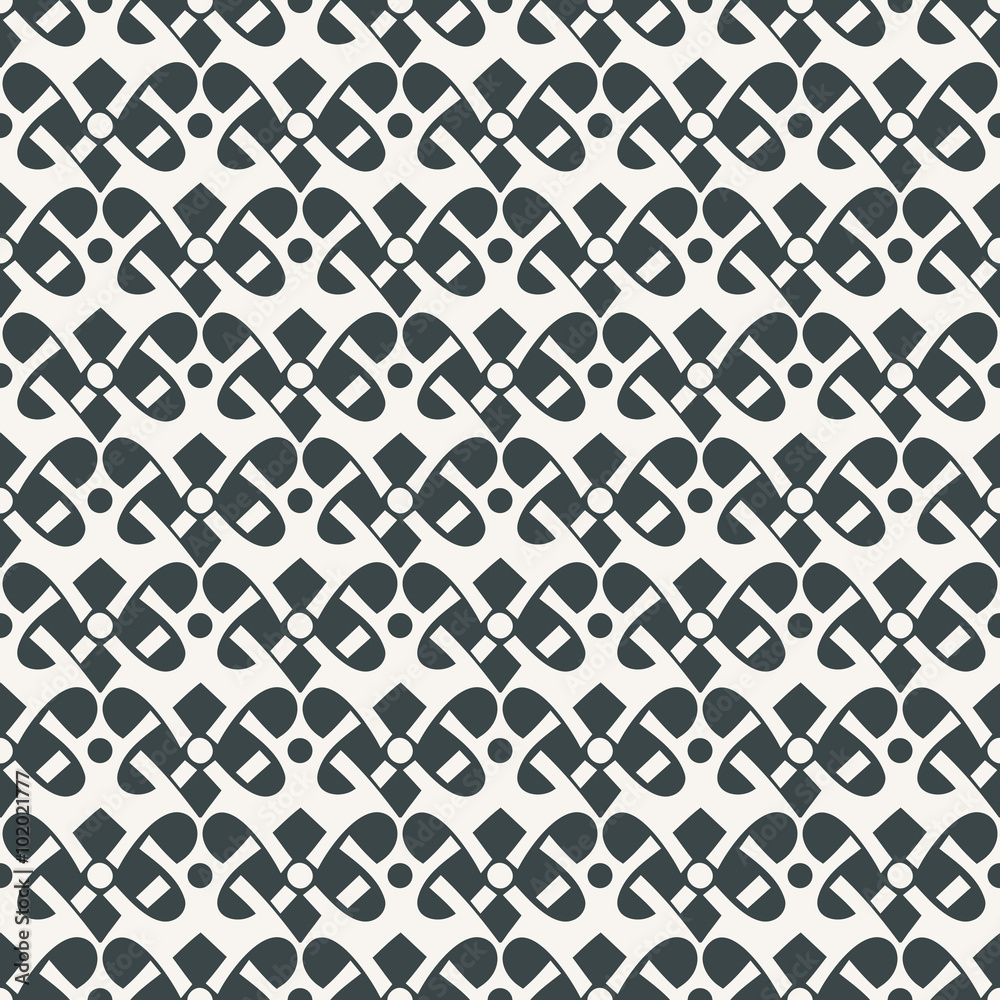 Vector seamless pattern. Modern stylish texture