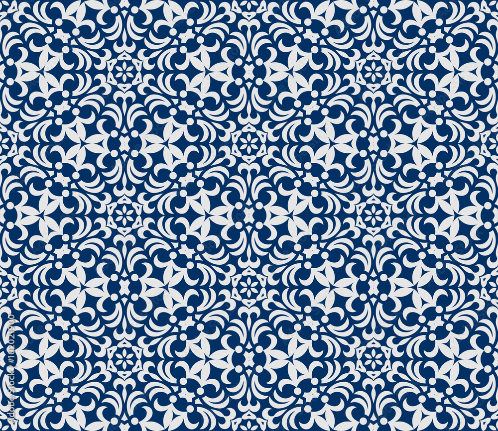 Seamless background in Arabic style Seamless background in Arabic style