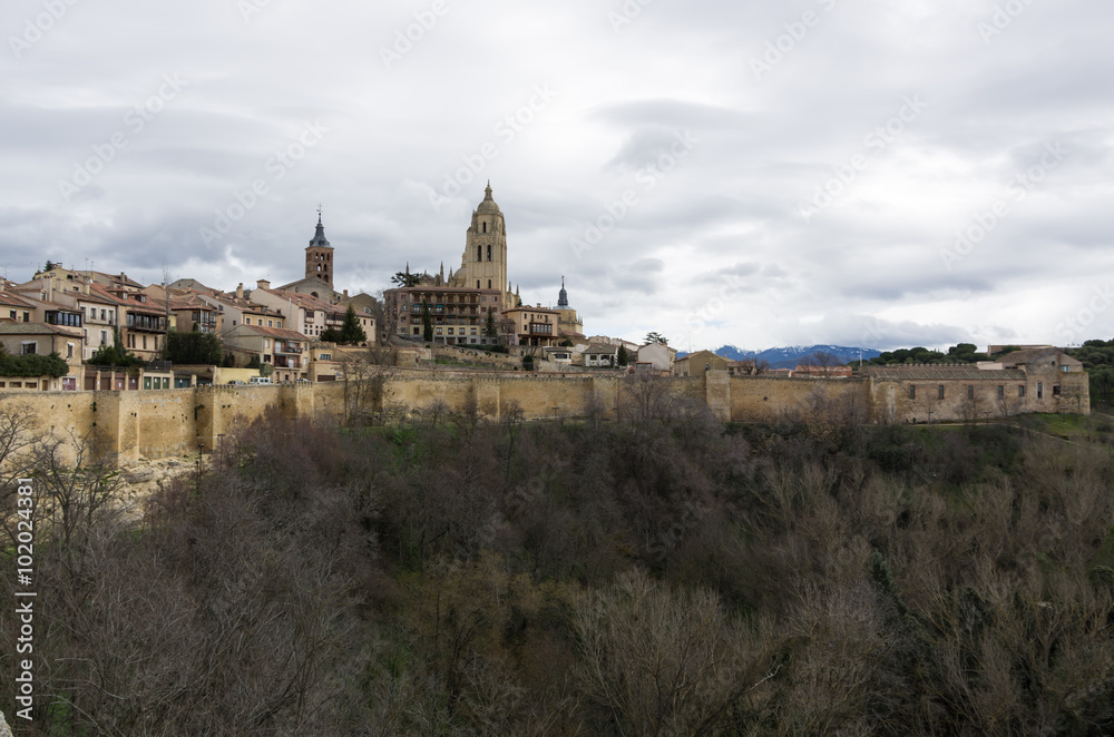 Historic centre of Segovia and city walls