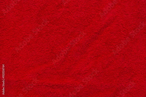 Texture of red fabric