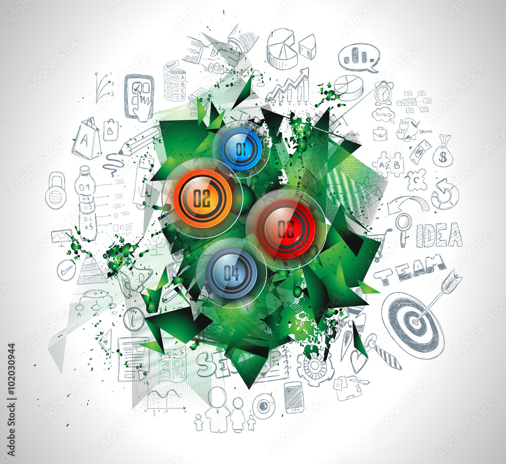 Clean Infographic Layout Template for data and information analysis Clean Infographic Layout Template for data and information analysis