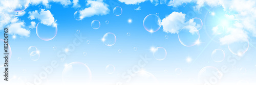 空　雲　風景　背景