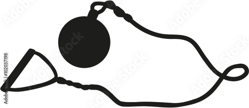 Hammer from hammer throw sports