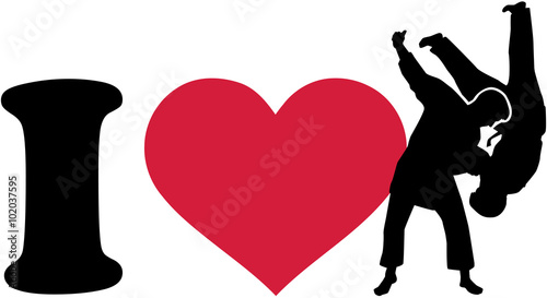 I love judo fighter