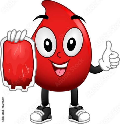Mascot Blood Donation