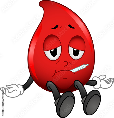Mascot Blood Sick