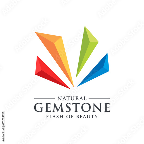 Gemstone Jewelry | Fashion Logo Template