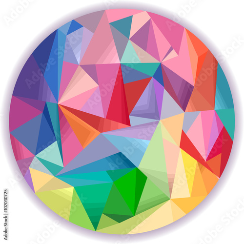 Abstract Circle Geometric D...