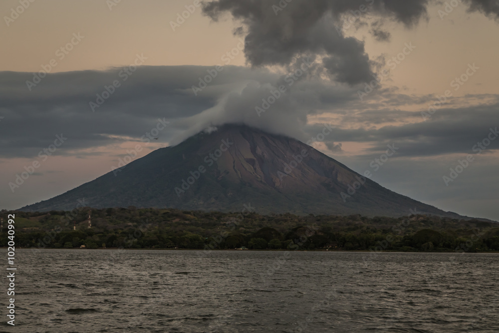 Concepcion Volcano View from Ometepe Island, Nicaragua