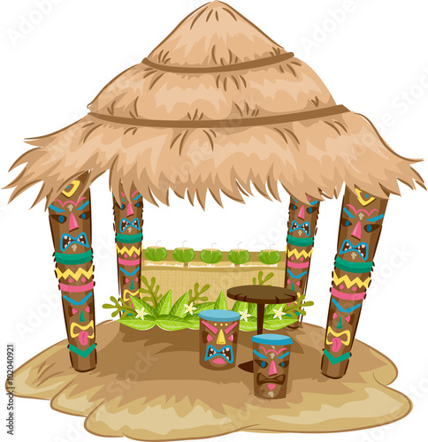 Tiki Hut House