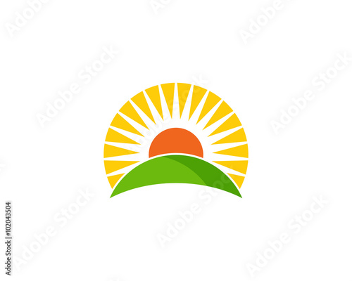 Sunrise Logo Design Template