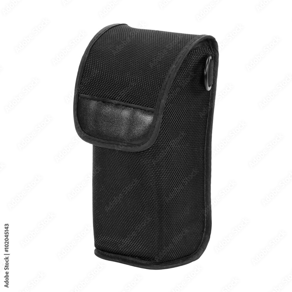 Bag Black isolated on white background Bag Black isolated on white background