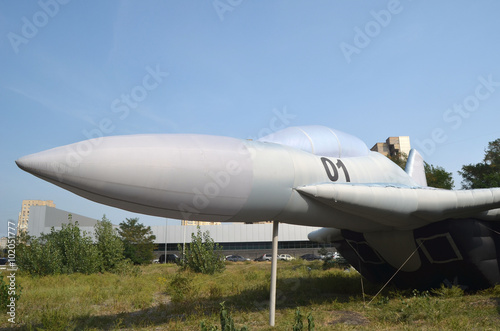 Ukrainian military jet imitation.Balloon
