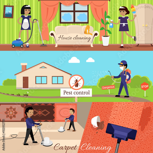 House Cleaning and Pest Control