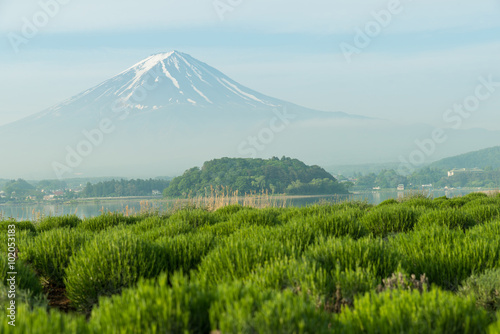 Close up of Mt Fuji in Japan