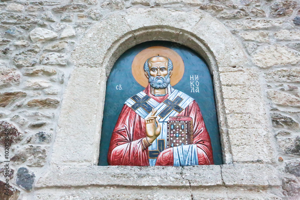 Fototapeta premium Monastery Saint Nicholas - Serbia