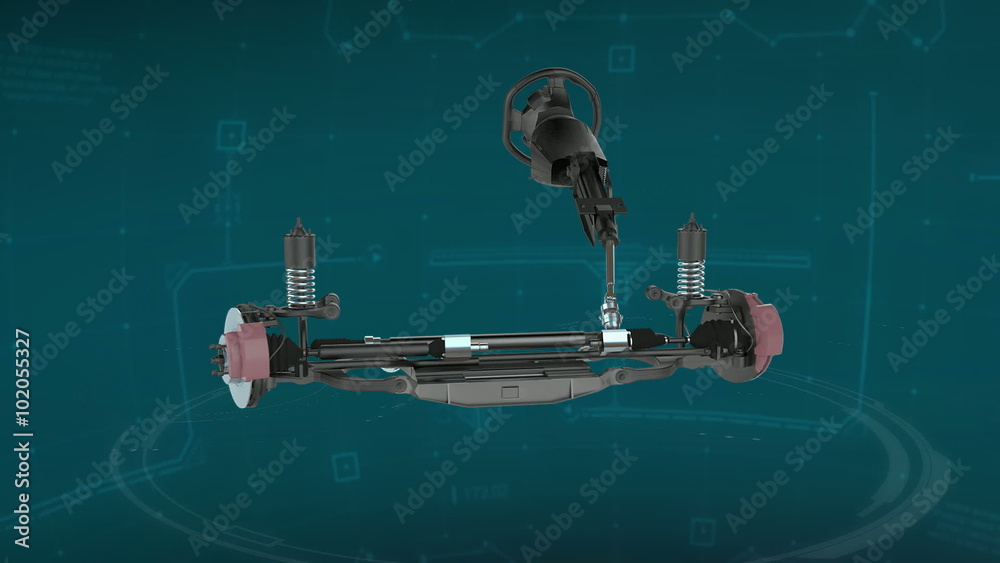 the steering mechanism