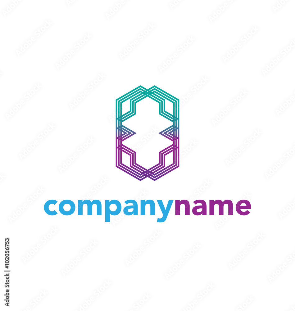 Abstract Vector Logo Design Template. Creative Concept Icon Abstract Vector Logo Design Template. Creative Concept Icon