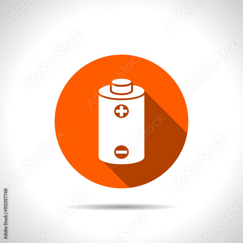 battery power vector icon