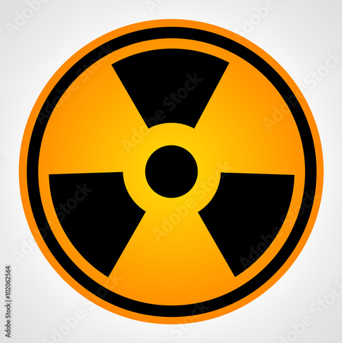 Radiation Round Sign