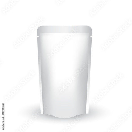 Blank Foil Packaging : Vector Illustration