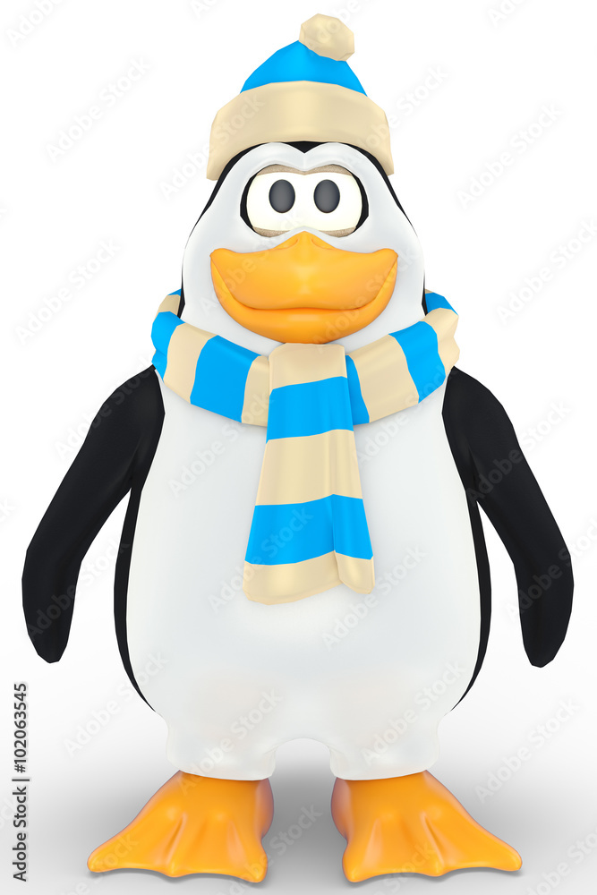 Fototapeta premium penguin stand up